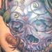 Tattoos - Skull with owl head  - 78235